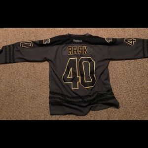 2017 Boston Bruins Tuka Rask Storm Jersey